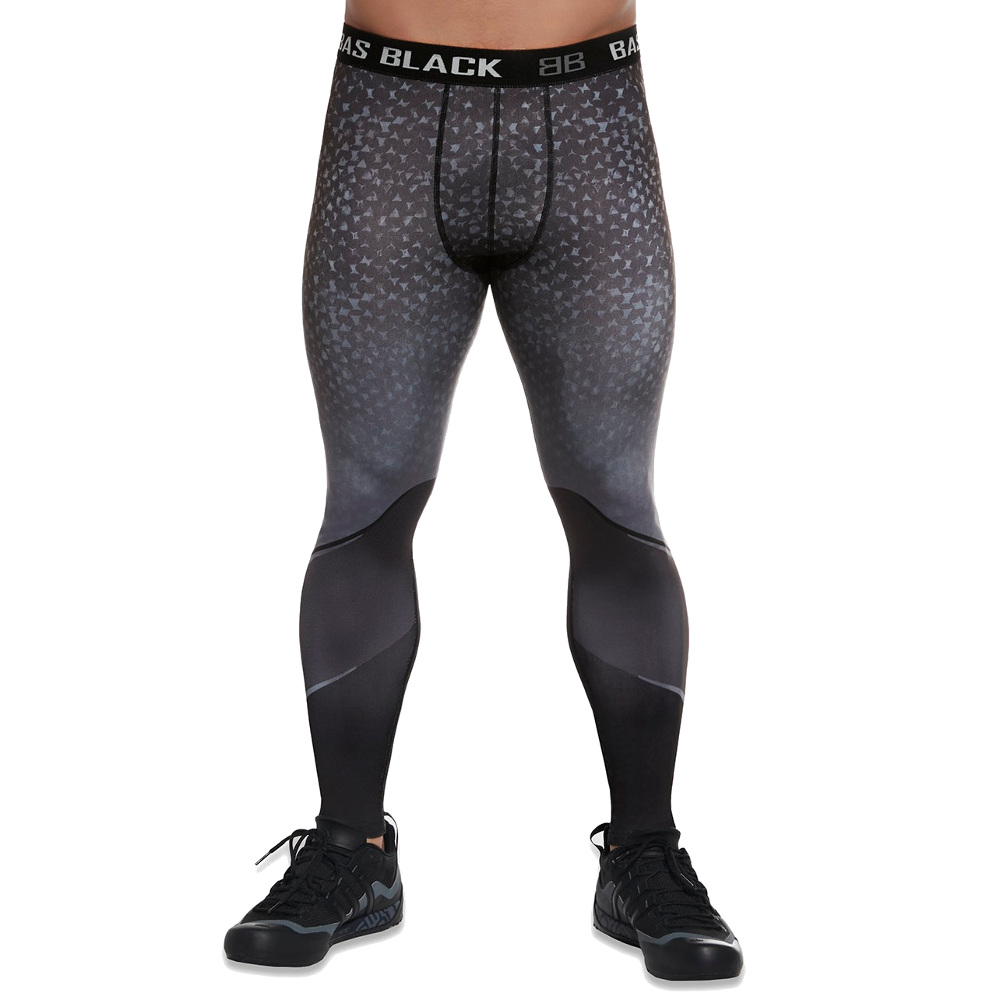 Férfi/fiú sport leggings BAS BLACK Hardmen  szürke  XL