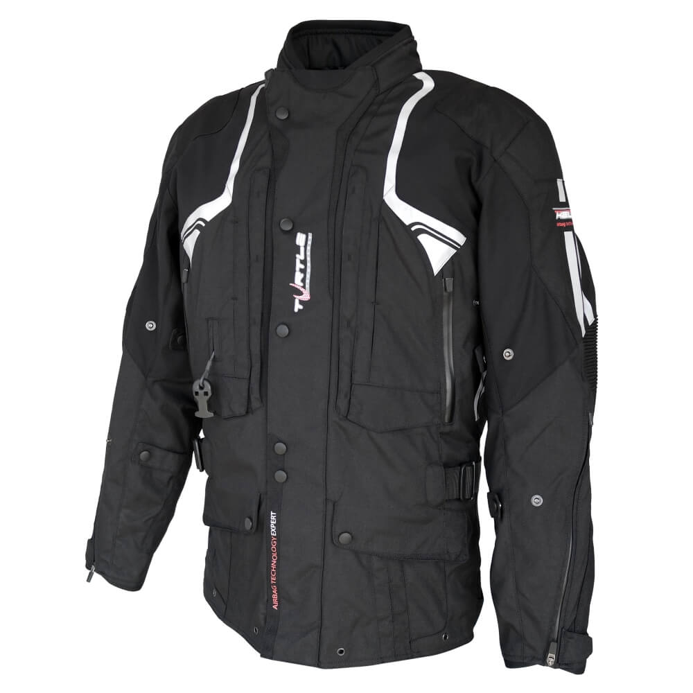 Légzsákos kabát Helite Touring New fekete  fekete  4XL