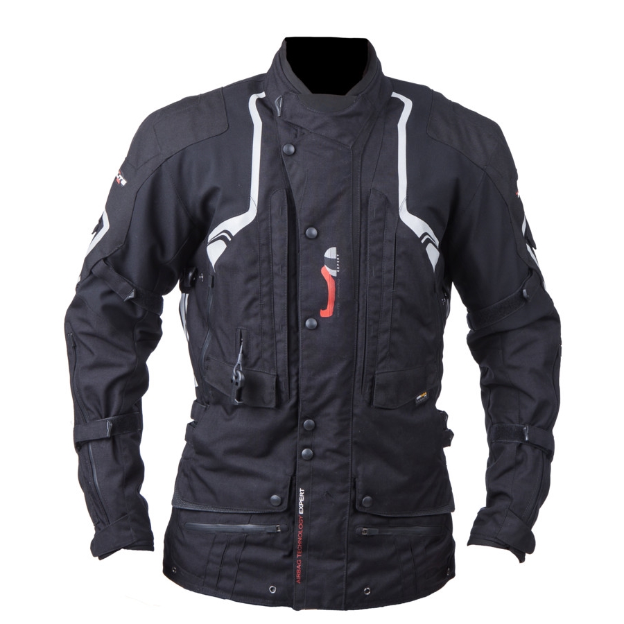 Légzsákos kabát Helite Touring Textile  2XL  fekete