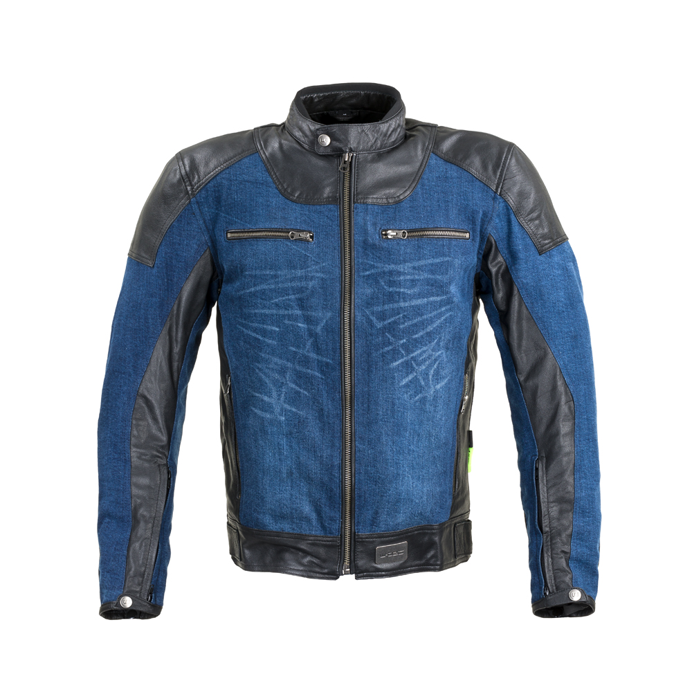 Motoros kabát W-TEC Kareko  kék  3XL