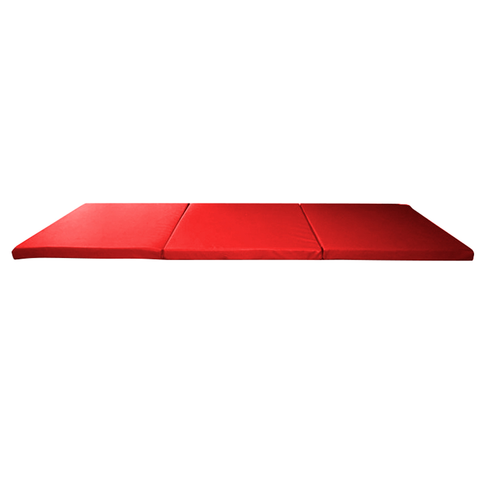Összehajtható tornaszőnyeg inSPORTline Pliago 180x60x5  piros