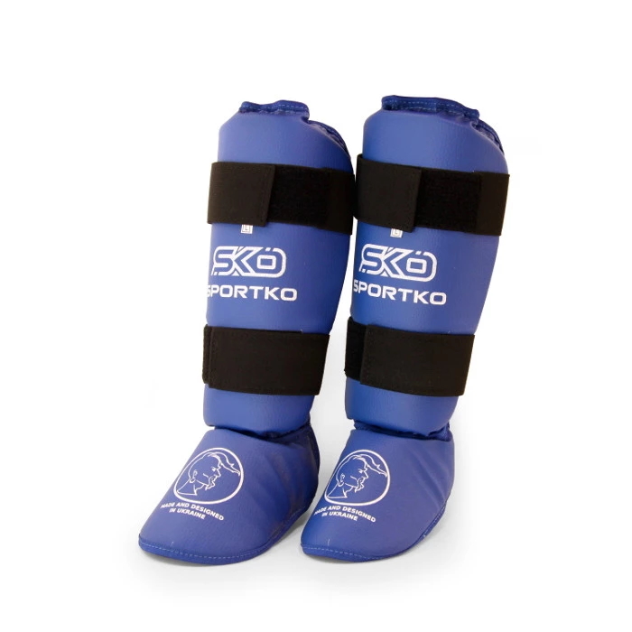 Sípcsont és lábfejvédő SportKO 331  kék  M