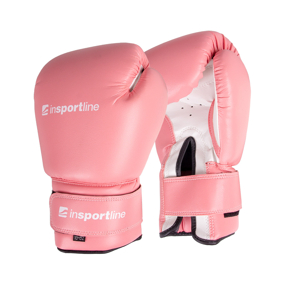 Boxkesztyű inSPORTline Ravna  6oz  rózsaszín-fehér