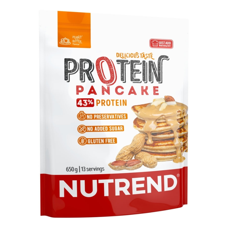 Fehérje palacsinta Nutrend Protein Pancake 650g  mogyoróvaj
