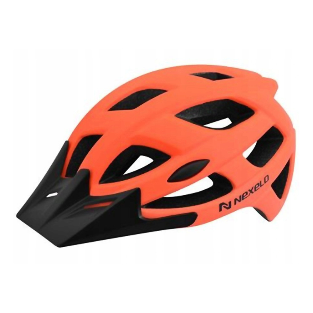 Kerékpársisak Nexelo City  M(55-58)  narancssárga-fekete