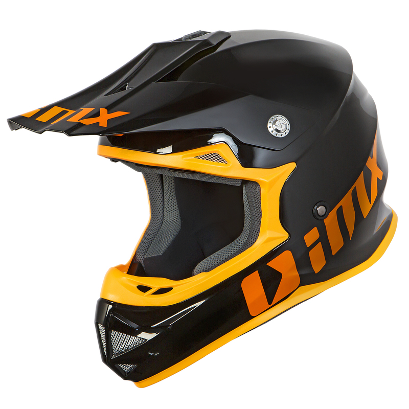 Motocross bukósisak iMX FMX-01  Play Black/Orange  L(59-60)