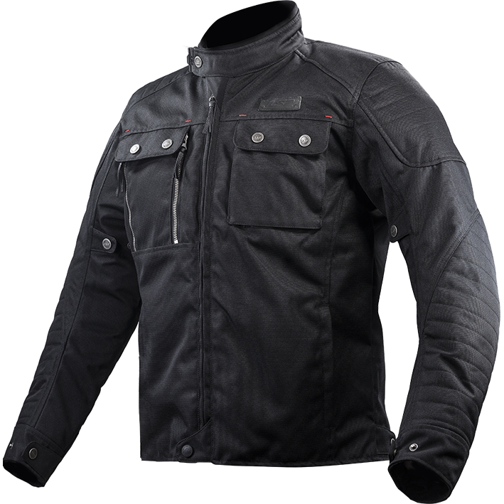 Motoros kabát LS2 Vesta Man Black  fekete  3XL