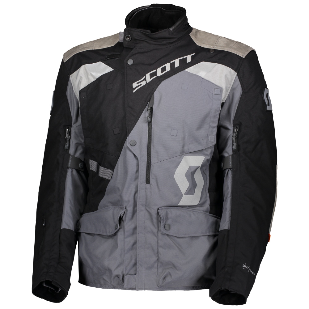 Motoros kabát SCOTT Dualraid Dryo  4XL  fekete/acélszürke