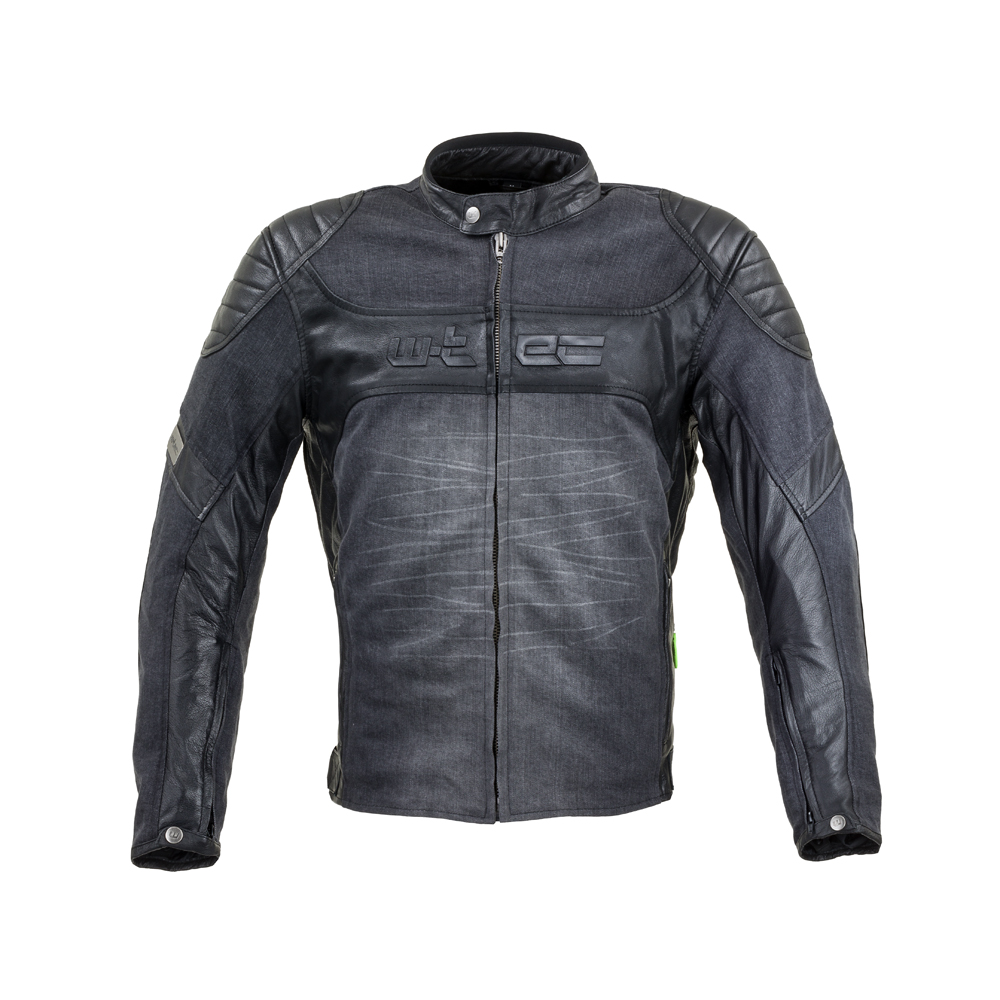 Motoros kabát W-TEC Metalgy  fekete  3XL