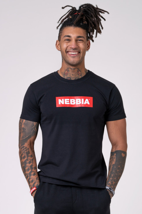 NEBBIA férfi póló 593  XXL  fekete
