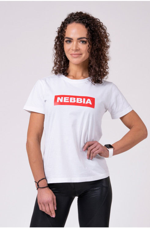 Női póló Nebbia 592 M fehér