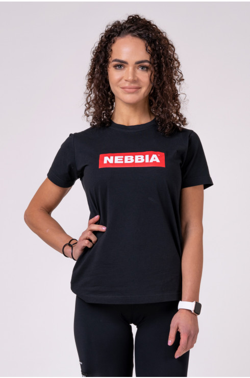 Női póló Nebbia 592 fekete M