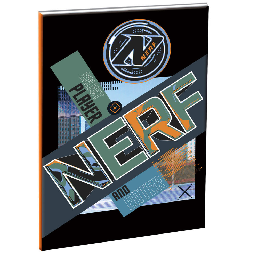 Nerf Player B/5 vonalas füzet 40 lapos