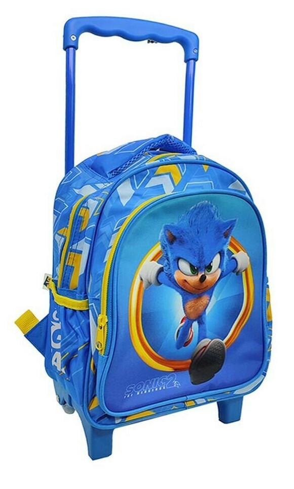 Sonic a sündisznó Speed gurulós ovis hátizsák, táska 30 cm