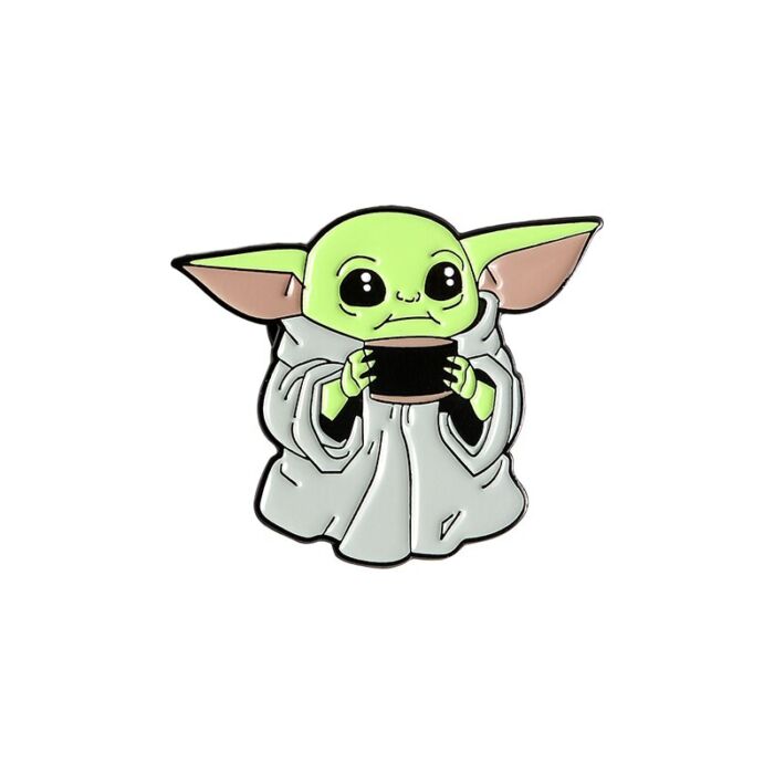 Baby Yoda kitűző