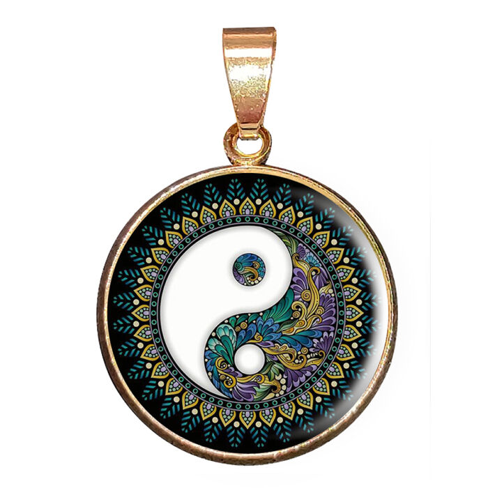CARSTON Elegant – Yin Yang medál lánccal vagy kulcstartóval