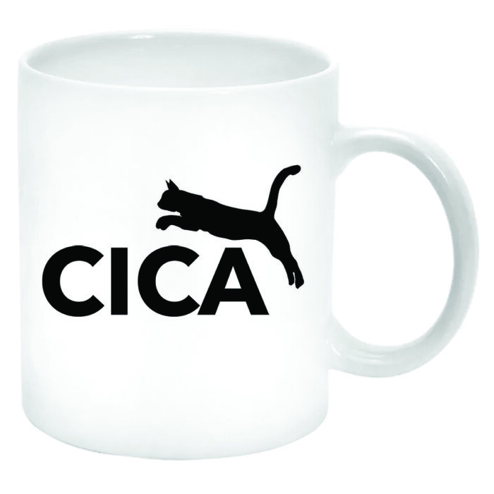 CICA logo Bögre (feliratozható)