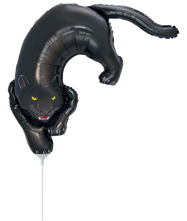 Fekete párduc Dark Panther fólia lufi 36 cm (WP)