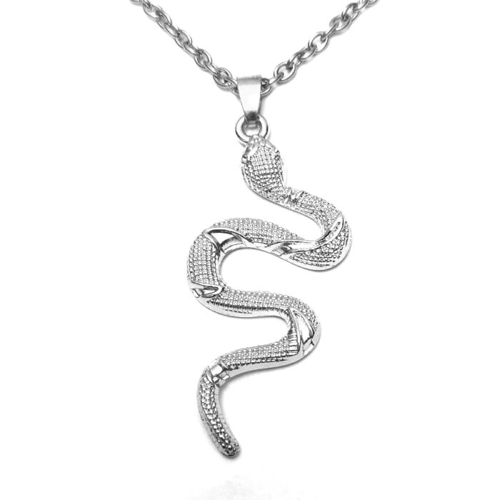 Kígyó medál (2) lánccal