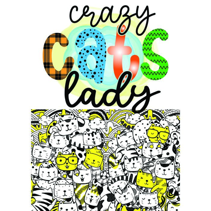 Puzzle – Crazy Cats Lady (120 db-os)