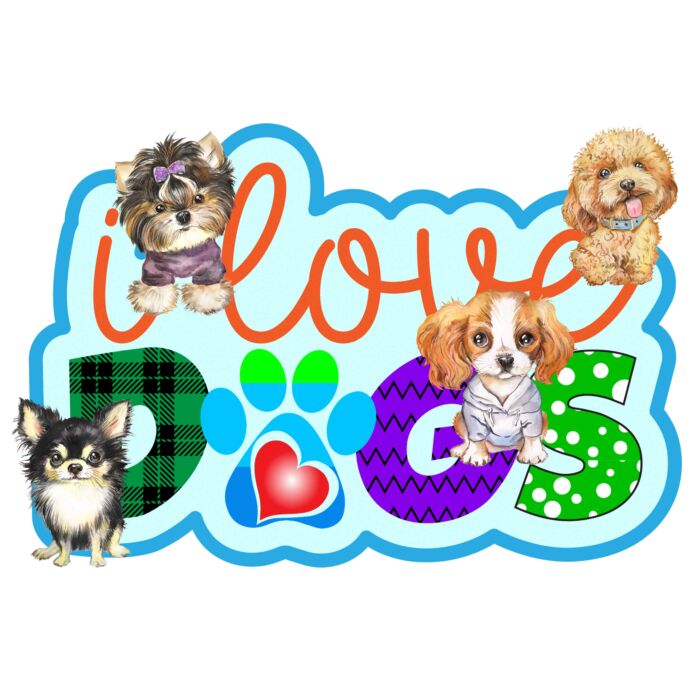 Puzzle – I love dogs (120 db-os)