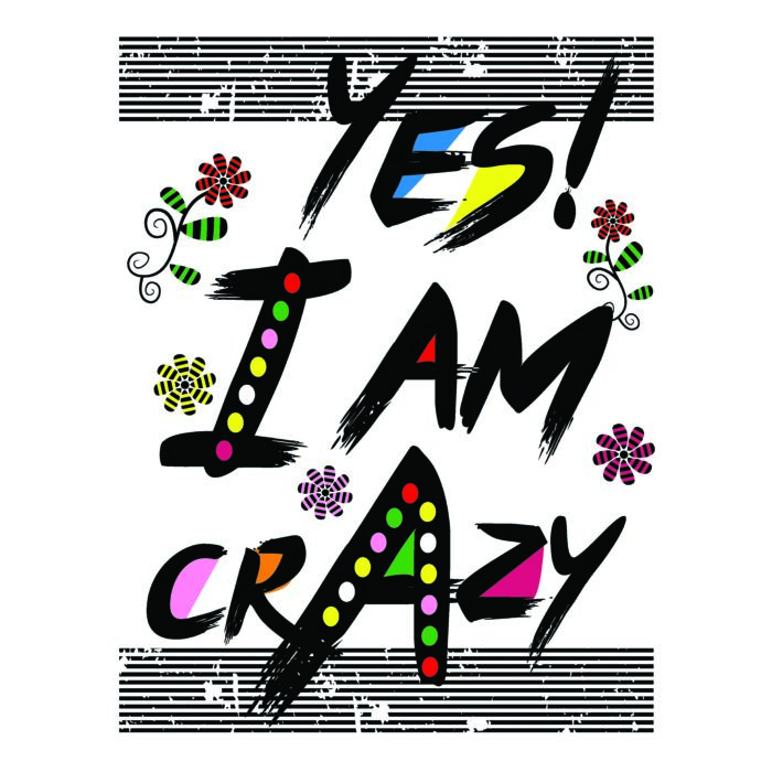 Puzzle – Yes! I am Crazy Igen! Őrült vagyok (120 db-os)