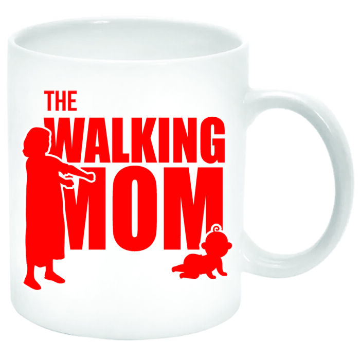 The Walking MOM... Bögre (feliratozható)