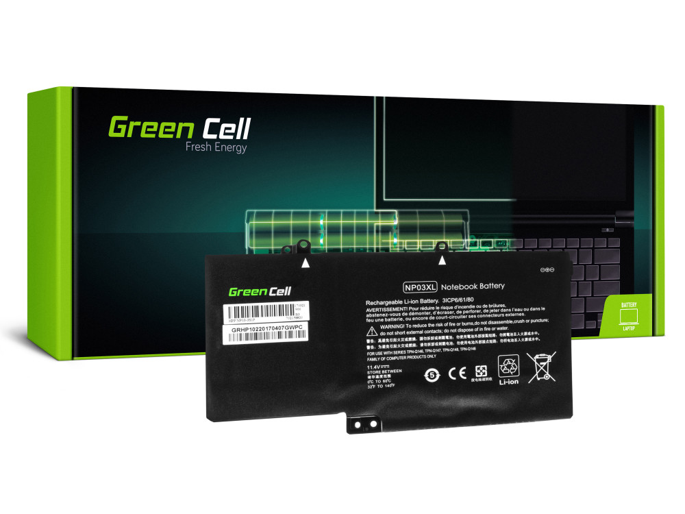 Laptop akkumulátor / akku HP Envy x360 15-U Pavilion x360 13-A 13-B HP102