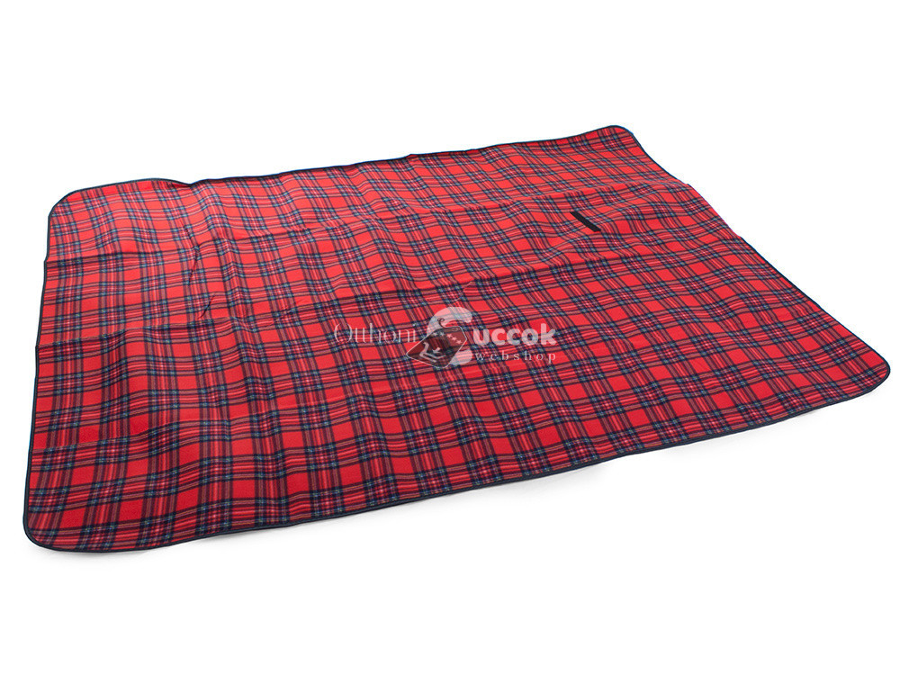 Piknik pléd (150x200 cm) - Piros