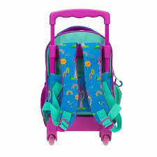 Disney Hercegnők Rapunzel gurulós ovis hátizsák, táska 30 cm