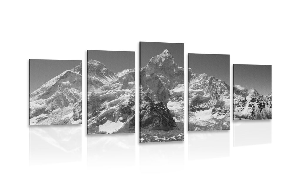 5 részes kép látványos hegytető