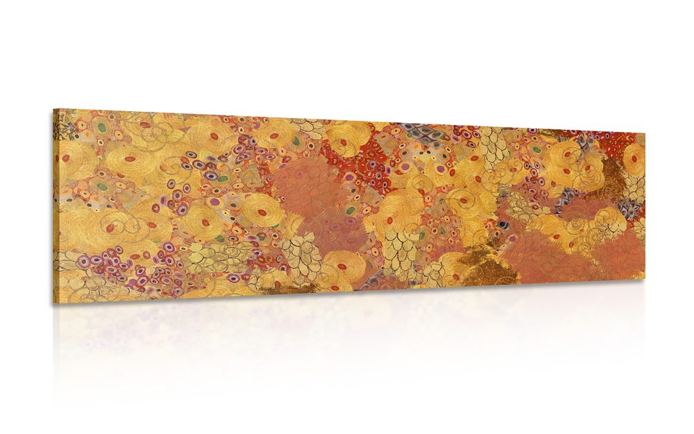 Kép absztrakció G. Klimt stílusban