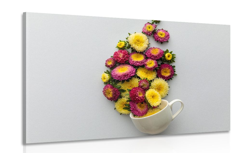 Kép egy csésze virág