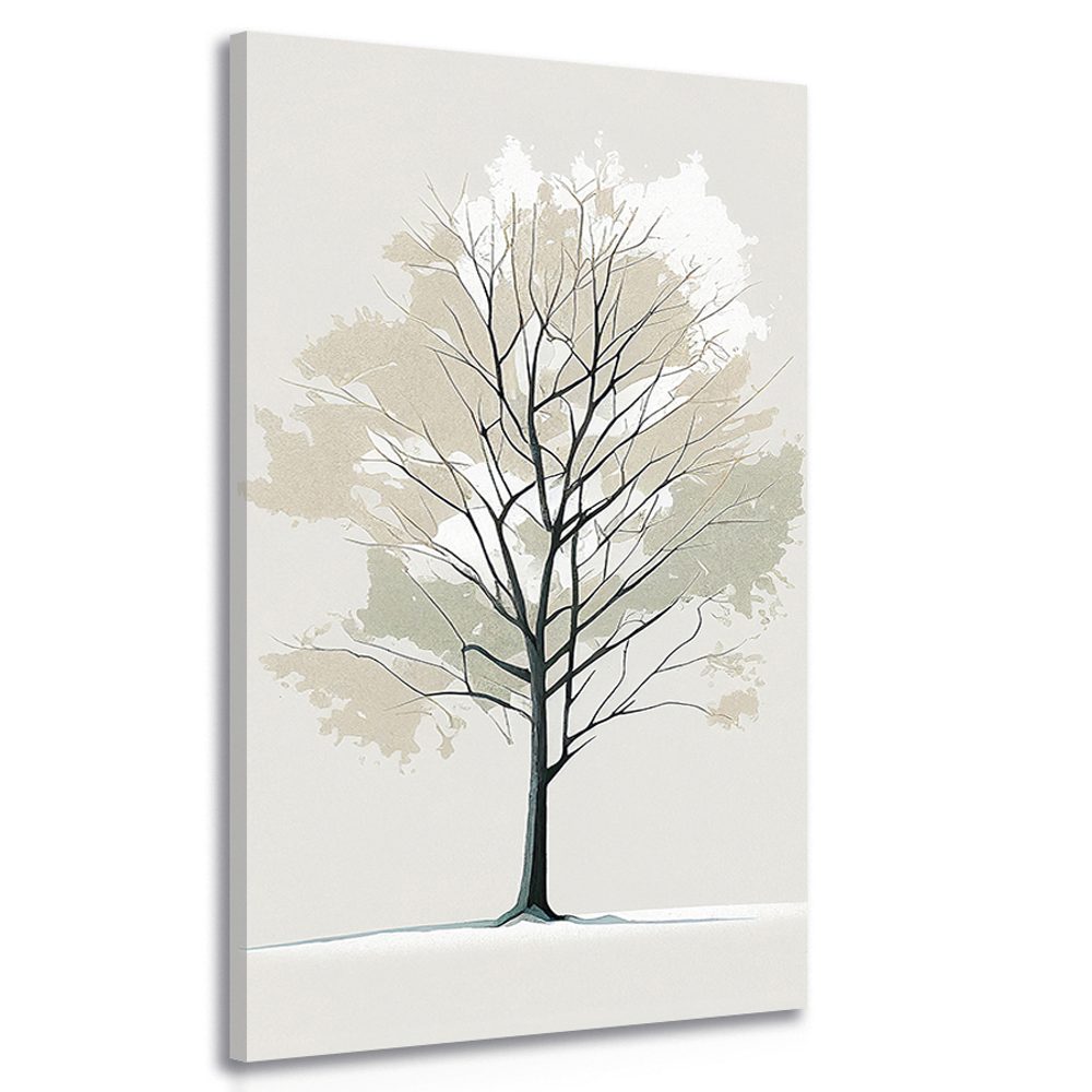 Kép egy fa minimalista kivitelben