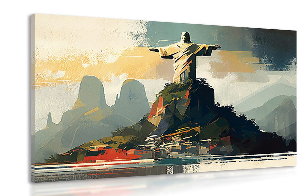 Kép  Jézus szobra Rio de Janeiróban