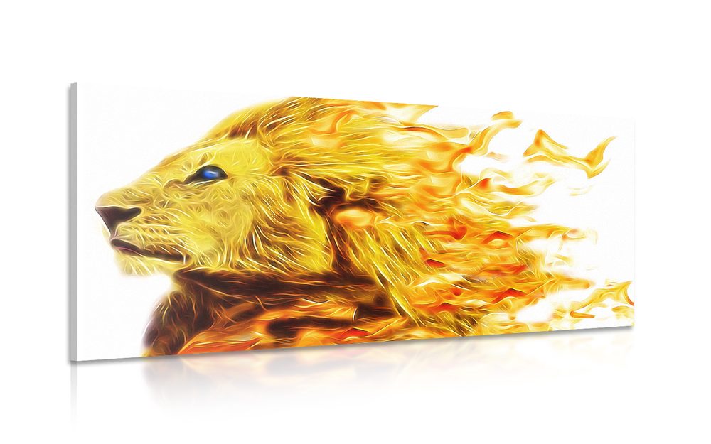Kép tüzes oroszlán