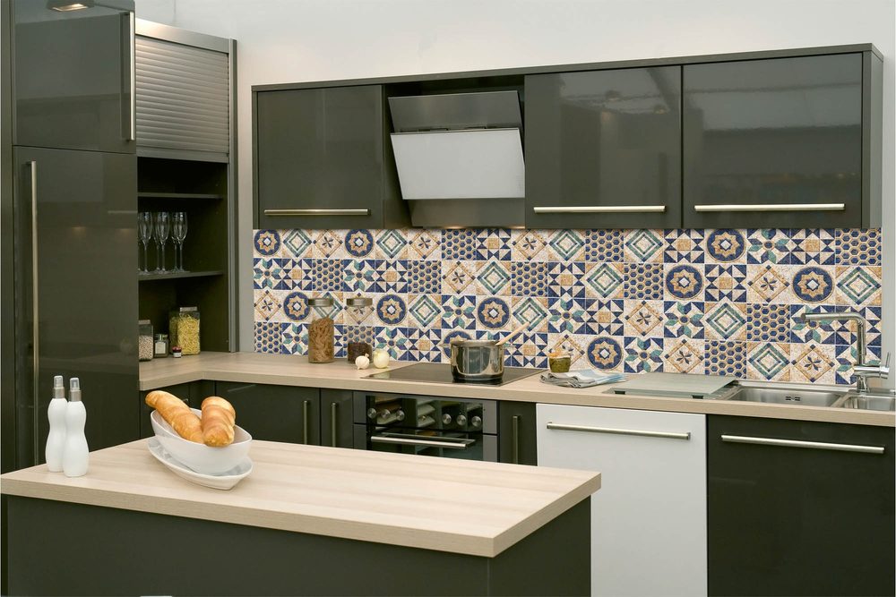 Öntapadó konyha fotótapéta eredeti mozaik