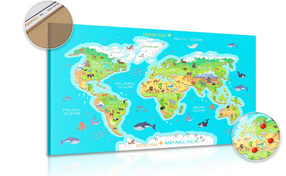 Parafa kép földrajzi térkép gyermekeknek
