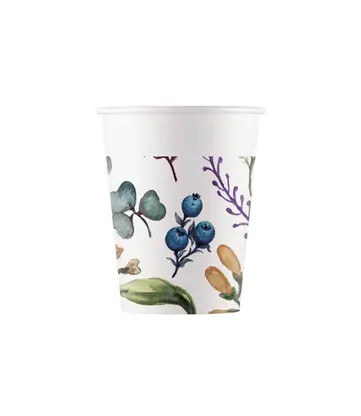 Virág Herbs papír pohár 8 db-os 200 ml