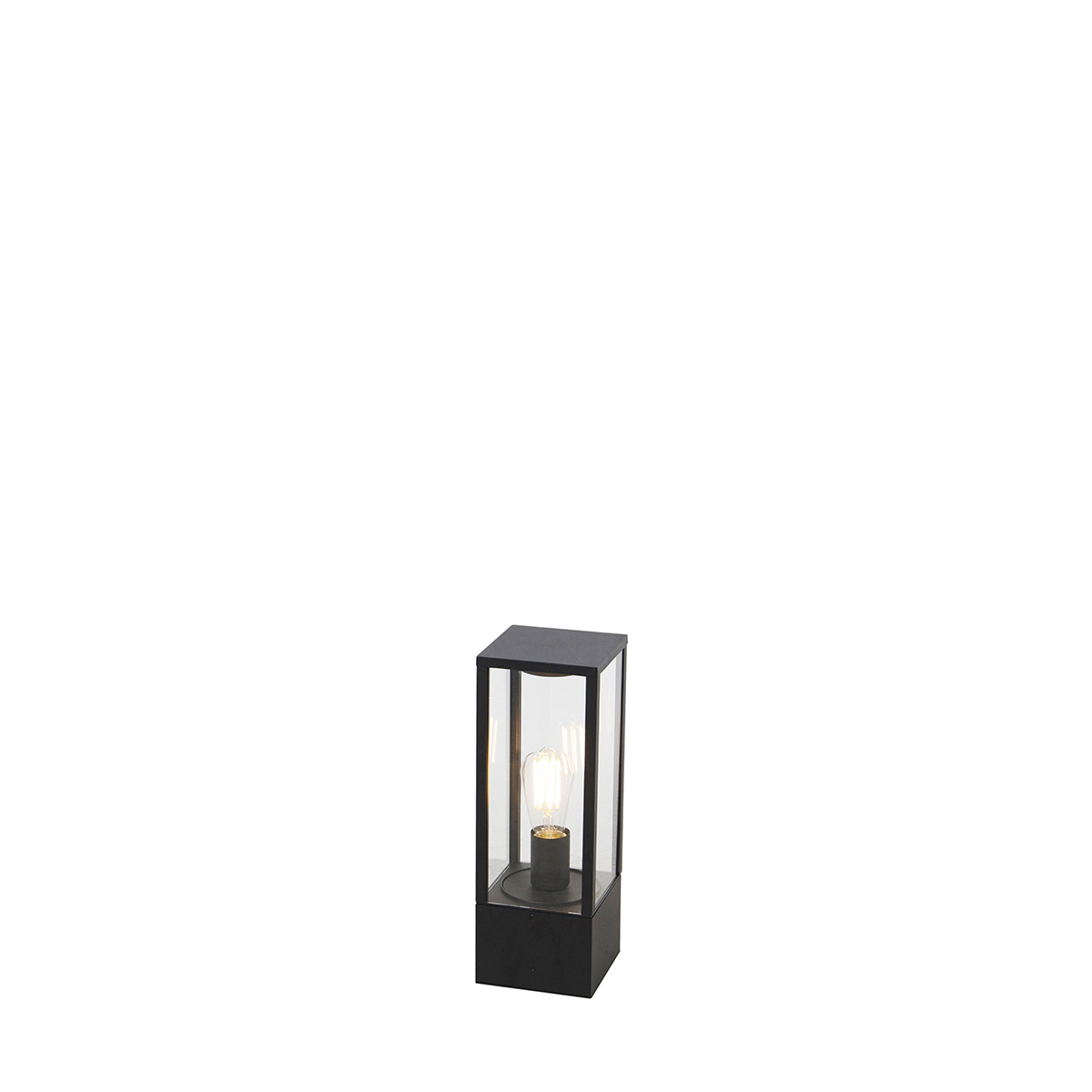 Ipari kültéri lámpa fekete 40 cm IP44 - Charlois