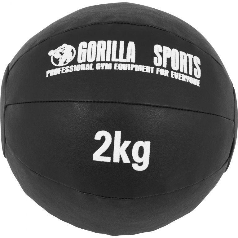 Gorilla Sports Medicinlabda 2 kg fekete