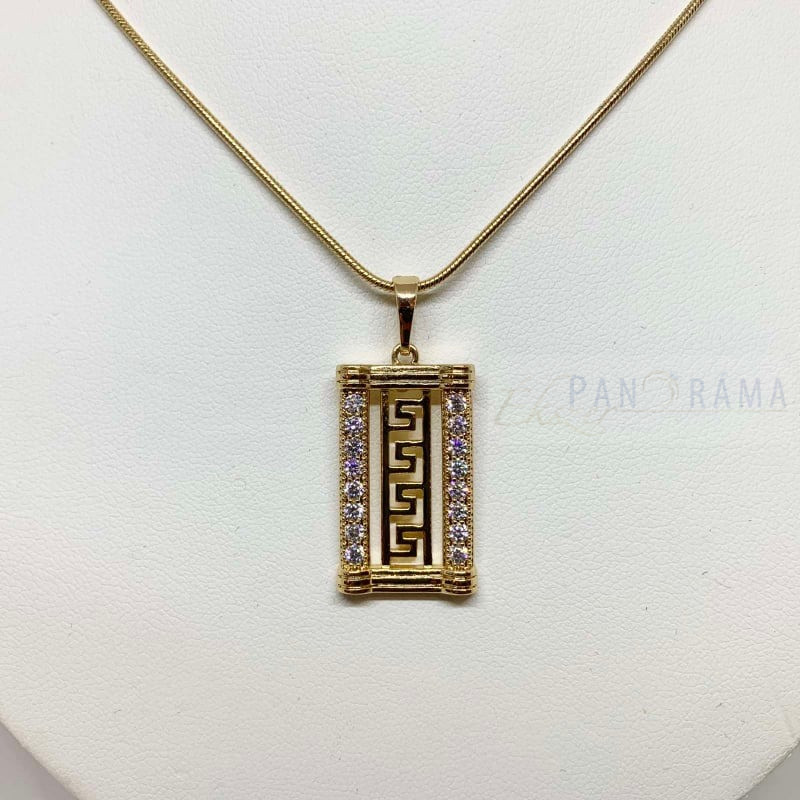 18K Gold filled medálos nyaklánc - Diana
