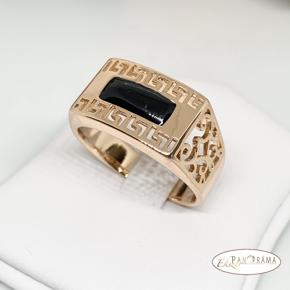  18K Gold Filled pecsétgyűrű   - Manaus