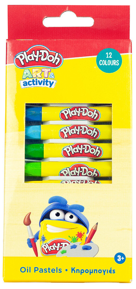 Play-Doh Art 12 színű olajpasztell kréta
