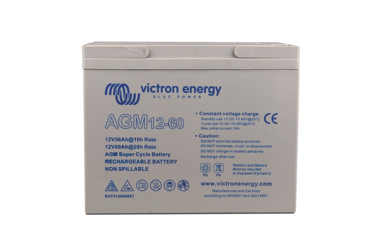 Victron Energy 12V/60Ah AGM Super Cycle ciklikus / szolár akkumulátor