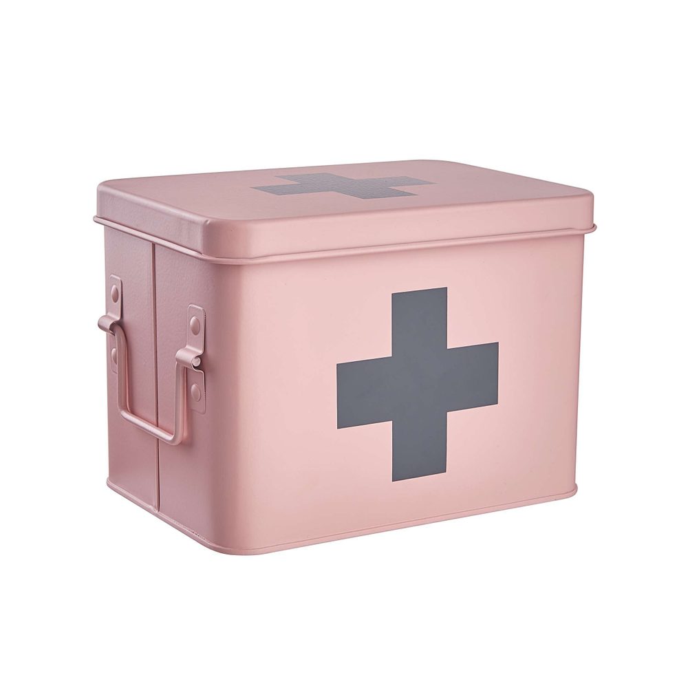 MEDIC gyógyszeres doboz, rózsaszín