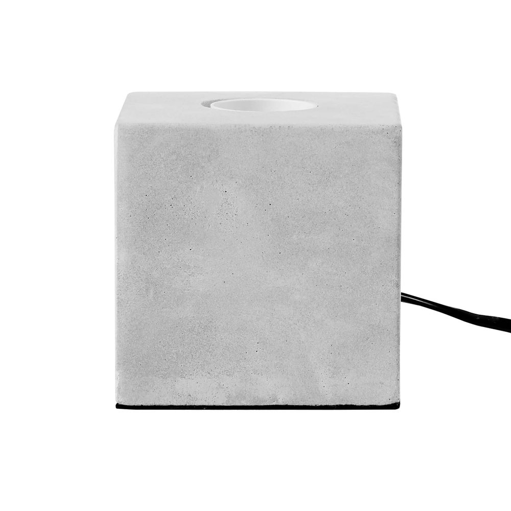 STILO asztali lámpa beton 10x10cm