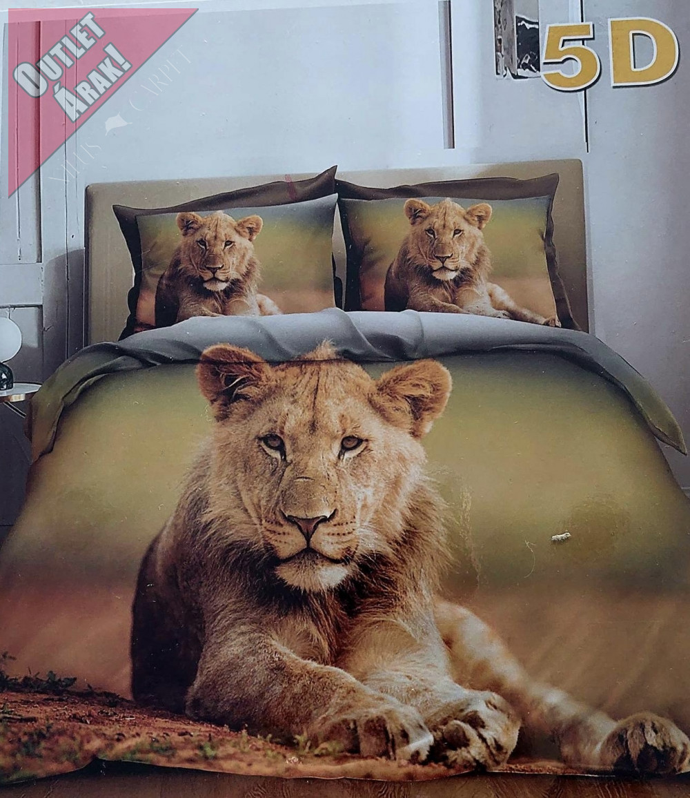 Animals oroszlános ágynemű garnitura 7 részes