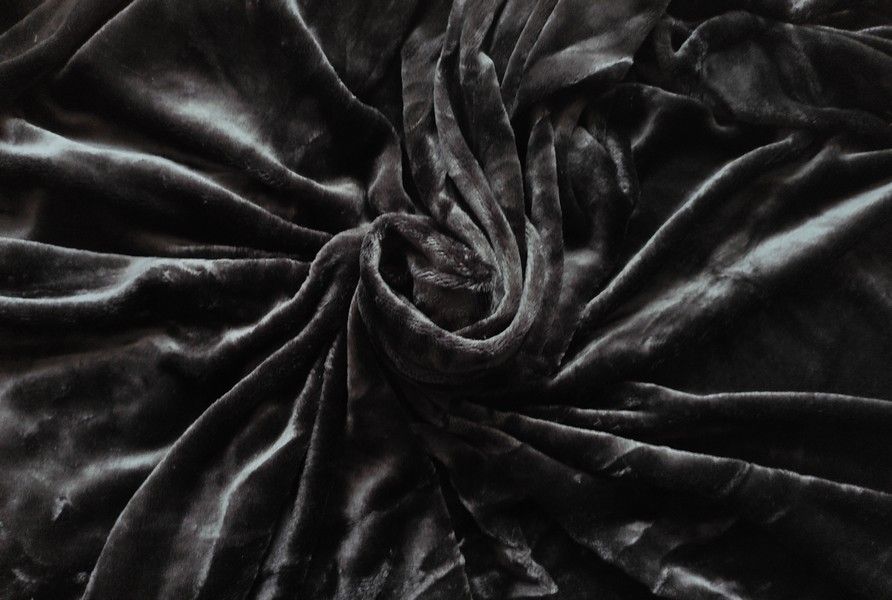 JAHU Mikroszálas takaró 150 x 200 cm fekete
