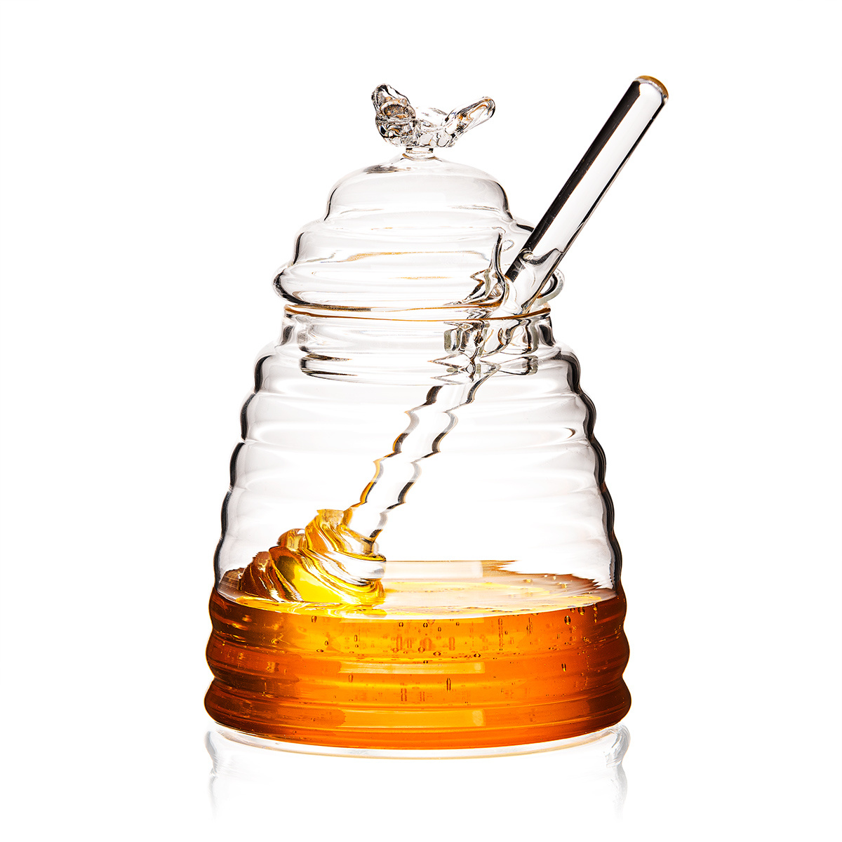 4Home Honey üveg méztartó doboz